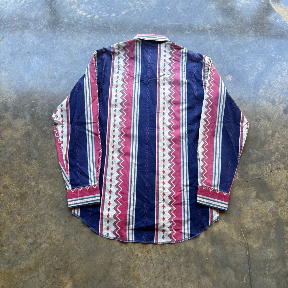 Beautiful Rare Vintage‎ Wrangler Western Shirt - Picture 5 of 6